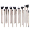 16 Pcs Professional Makeup Brushes Set With Wooden Handle