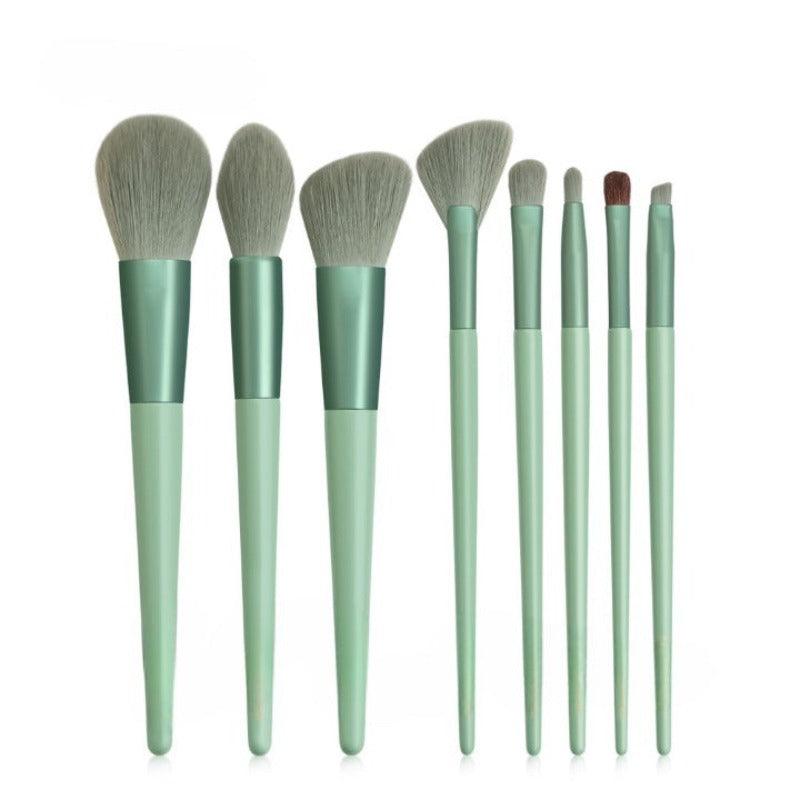 8 Pcs Professional Makeup Brush Set – Soft And  Precise Blending