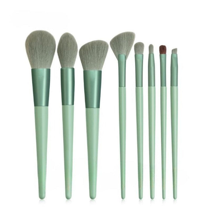 8 Pcs Professional Makeup Brush Set – Soft And  Precise Blending