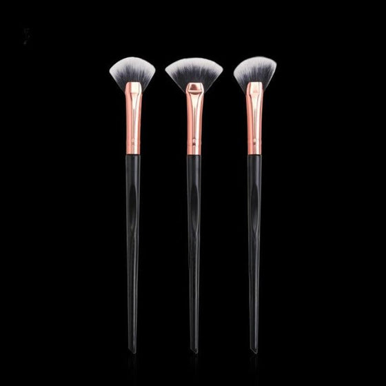 3 Pcs Professional Eye Shadow Brushes Set