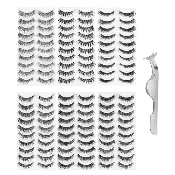 60 Pair of Falsies Set