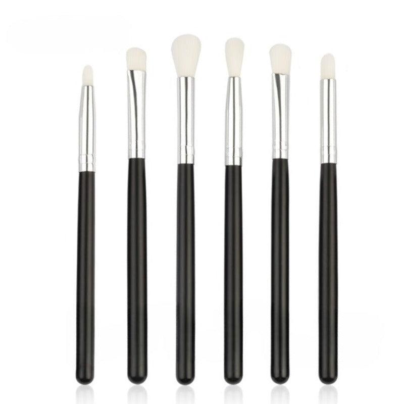 6 Pcs Professional Eye Shadow Brushes Set - Blend and Define Easily