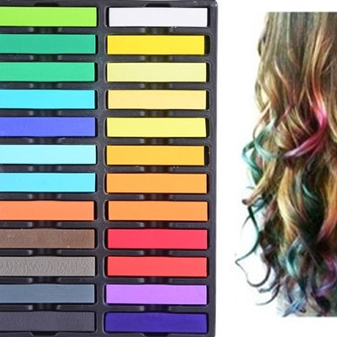 Multipurpose Hair Chalk Pastels , Make Up Brush - MyBrushSet, My Make-Up Brush Set
 - 2