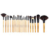 24 Piece Premium Wood Brush Set