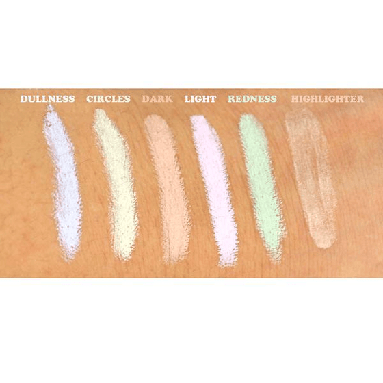 Cream Base Color Corrector Blemish Concealer Sticks ,  - My Make-Up Brush Set, My Make-Up Brush Set
 - 4