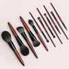 12 Pcs Makeup Brushes Set With Wooden Handle