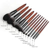 12 Pcs Makeup Brushes Set With Wooden Handle