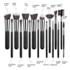 16 Pcs Professional Makeup Brushes Set With Wooden Handle