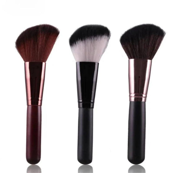 1Pcs Round Angled Top Makeup Brush