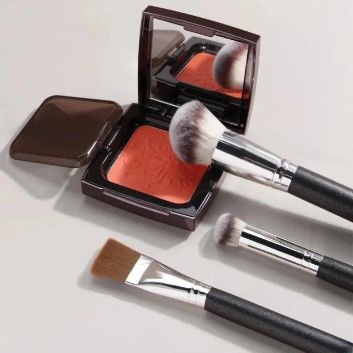 3 Pcs Makeup Brush Kit – High-Quality, Soft , Perfect for Blending