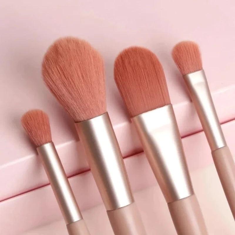 4 Pcs Makeup Brushes Set – Soft Bristle Professional Brushes