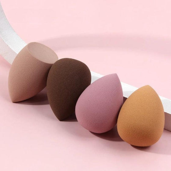 4 Pcs Makeup Sponge Set Blender With Box