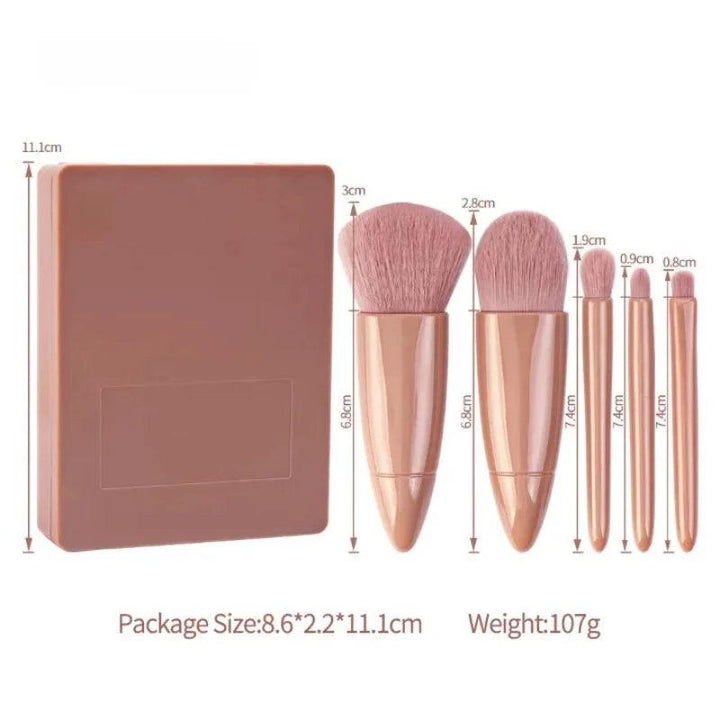 Piece Travel Makeup Brush Set – The Ultimate Beauty Essential