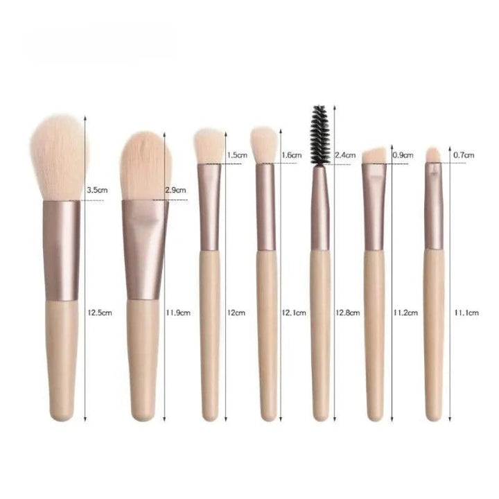 7Pcs Mini Makeup Brush Kit – Soft, Travel-Friendly and Pro Quality