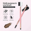 2 Pcs Double Hand Eyebrow Brushes