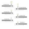6 Pcs Professional Eye Shadow Brushes Set