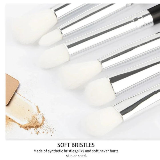 6 Pcs Professional Eye Shadow Brushes Set
