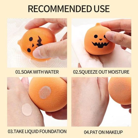 Halloween Pumpkin Makeup Sponge