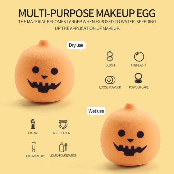 Halloween Pumpkin Makeup Sponge
