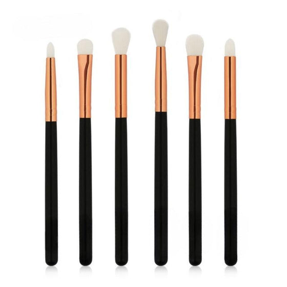 6/10 Pcs Set of Makeup Brushes With Bag