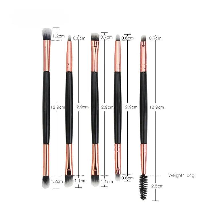 5 Piece Eye Makeup Brushes – The Ultimate Toolkit Set