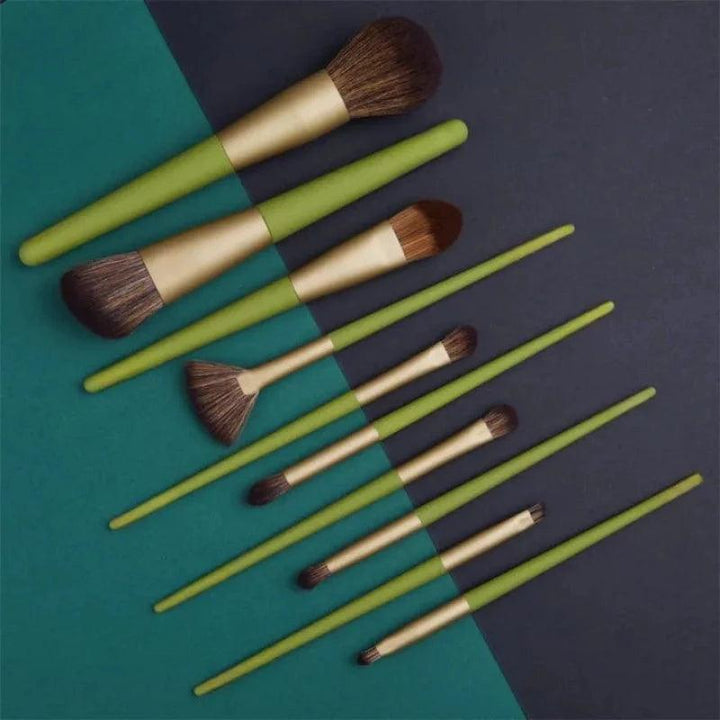 10/11/15 Pcs  Makeup Brush Set – Soft Bristle Brushes