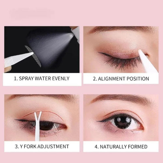 S/L Lace Eyelid Stripe Makeup Sticker Set