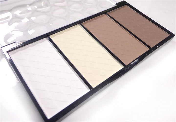 4-Color Contour Highlight Contour Palette Shading Powder Bronzer
