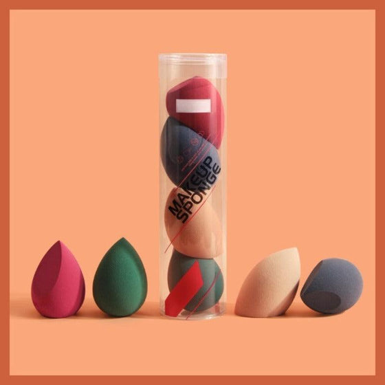 4 Pcs Professional Makeup Blender Sponge Set