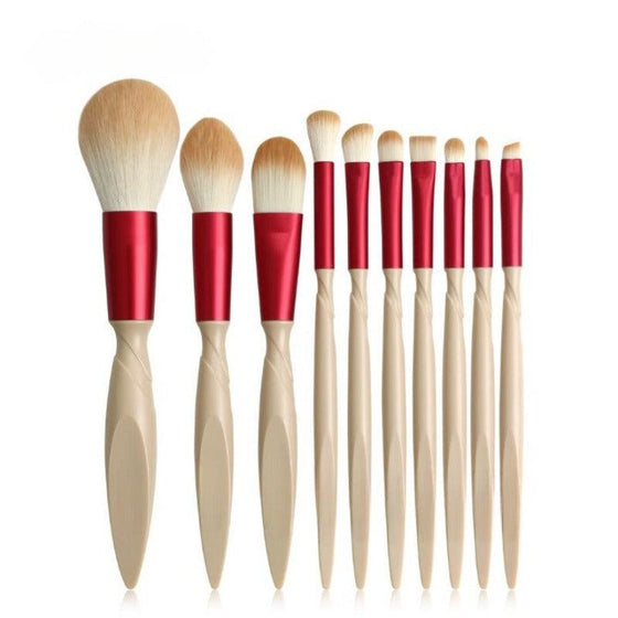 10 Pcs Makeup Brushes Set