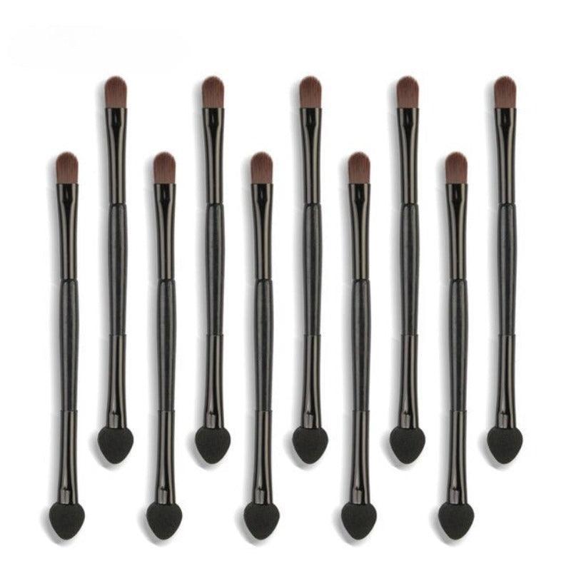 5/10Pcs Multifunctional Eyeshadow Brush Set – Dual-Ended Beauty Tool