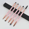 5 Pcs Multifunctional Doubled Ended Makeup Brush Set