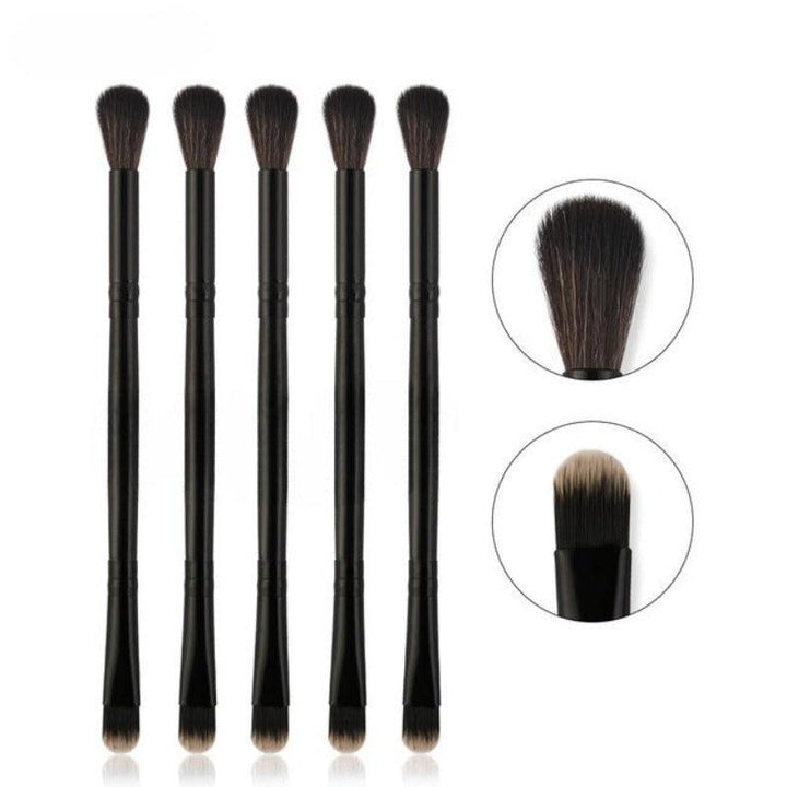 5/10Pcs Multifunctional Eyeshadow Brush Set – Dual-Ended Beauty Tool