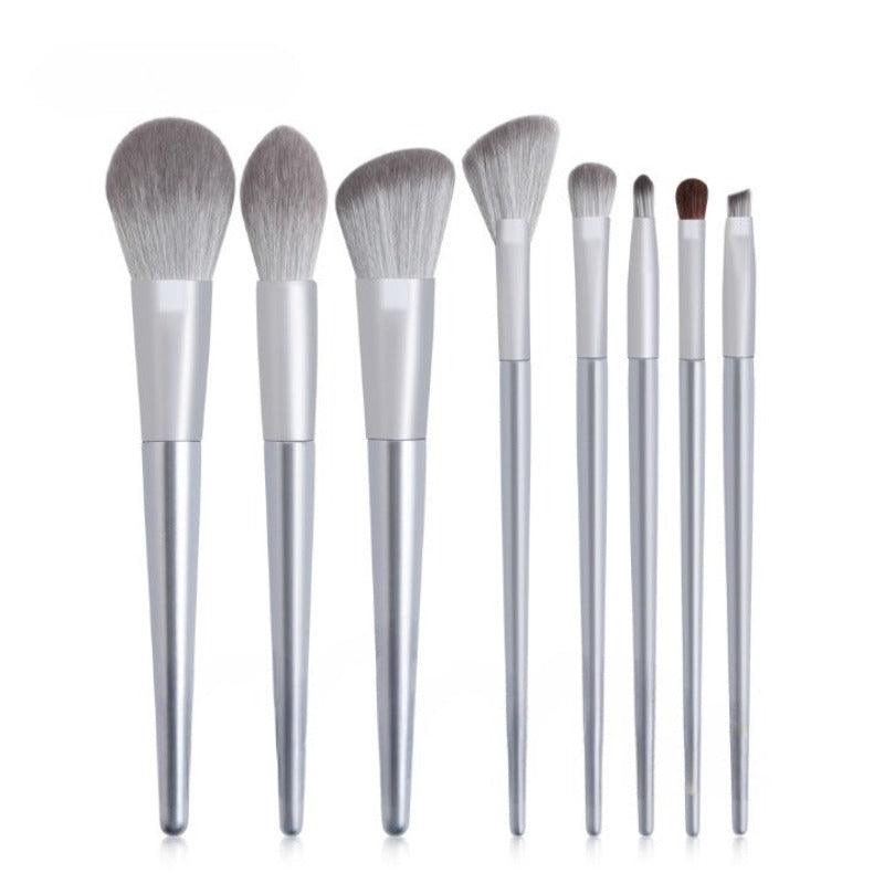 8 Pcs Professional Makeup Brush Set – Soft And  Precise Blending