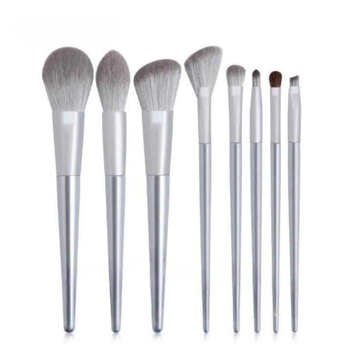 8 Pcs Professional Makeup Brush Set – Soft And  Precise Blending