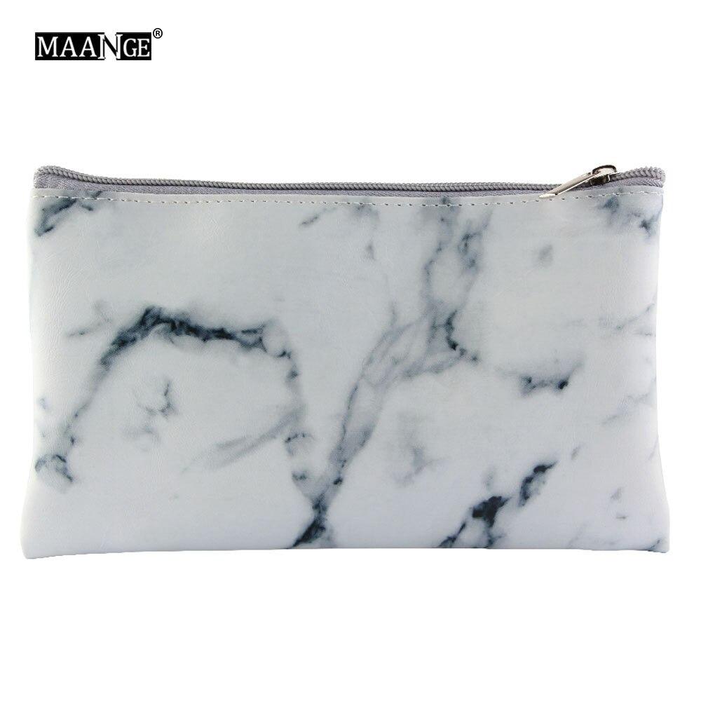 Marbling PU Leather Makeup Bag – Stylish And Functional Organizer