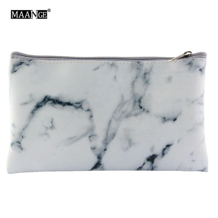 Marbling PU Leather Makeup Bag – Stylish And Functional Organizer