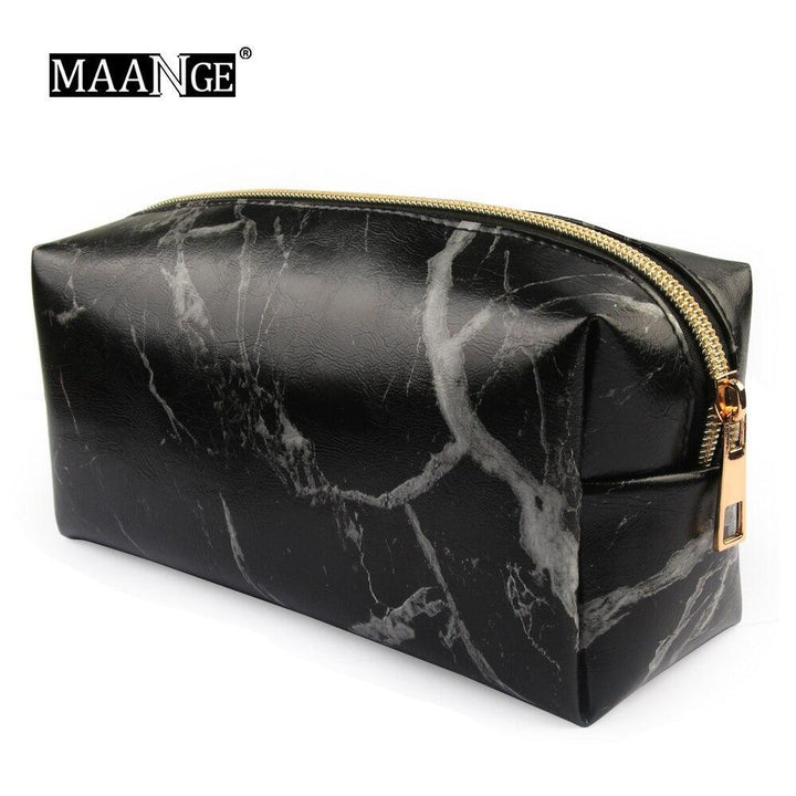 Marbling PU Leather Makeup Bag – Stylish And Functional Organizer