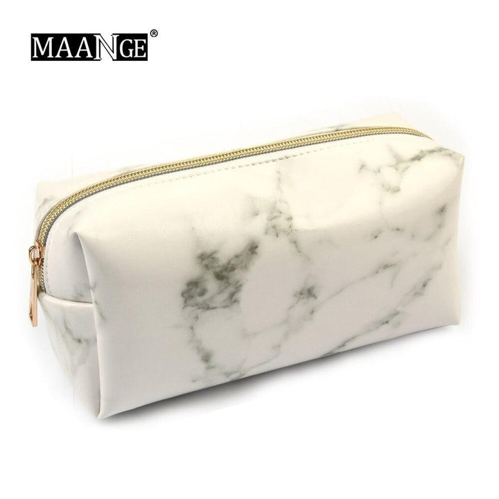 Marbling PU Leather Makeup Bag – Stylish And Functional Organizer
