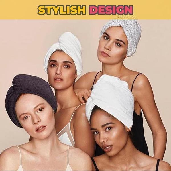 Rapid Drying Hair Towel – The Softer Safer Way to Dry Your Hair