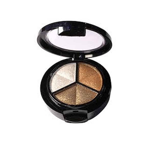 3 Color Eyeshadow Trio – Shimmer, Metallic, and Long Lasting
