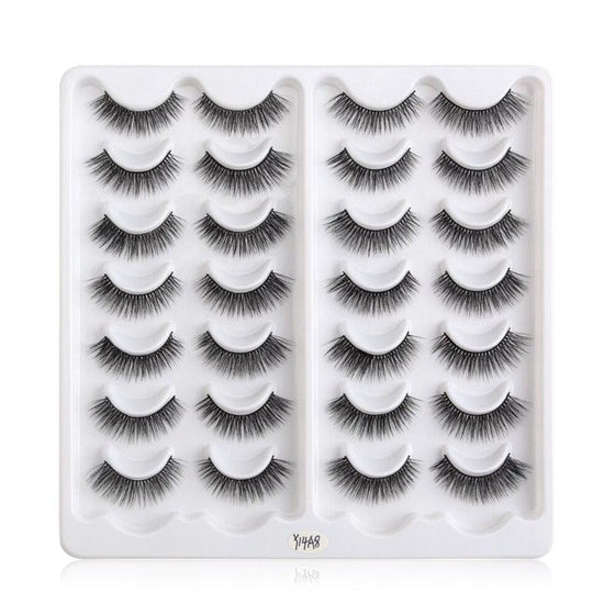 14 Pairs 3D Mink False Eyelashes