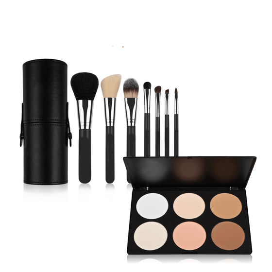 7 Piece Set + Blush Bronzer Palette Bundle