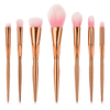 7 Piece Diamond Hologram Brush Set