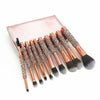 10 Piece Diamond Dust Brush Set