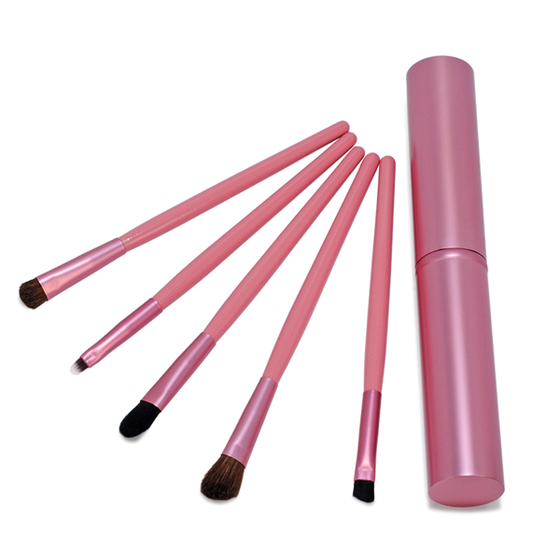 5 Piece Professional Eyeshadow Brush Set Pink, Makeup Brush - My Make-Up Brush Set, My Make-Up Brush Set
 - 1