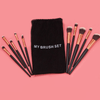 24 Piece Pro Black Brush Set