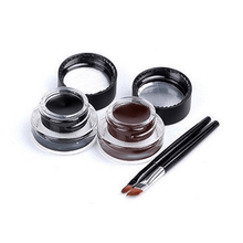  Brown + Black Gel Eyeliner , Make Up Brush - MyBrushSet, My Make-Up Brush Set
 - 1