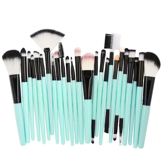 25 Pcs Makeup Brushes Set Kit