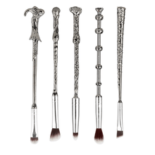  5 Piece Magic Potter Wand Inspired Brush Set